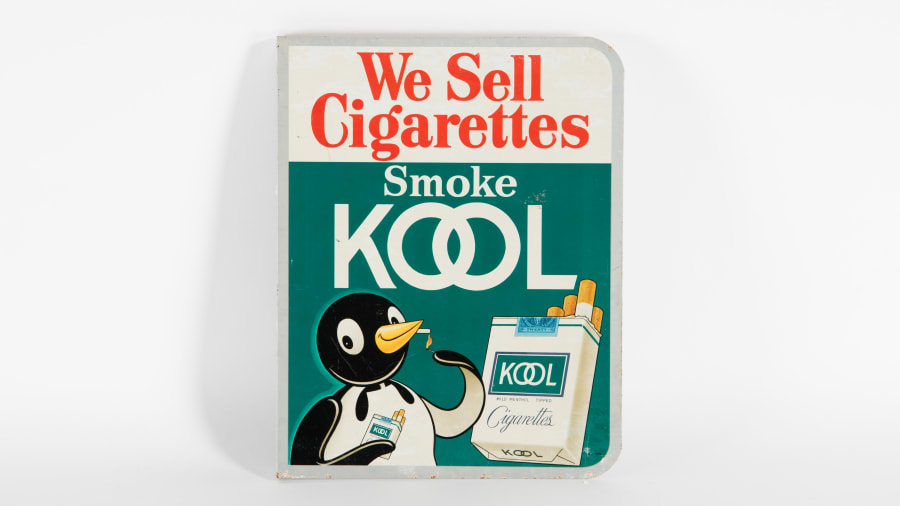 Kool Cigarette Signs Lot Of 2 For Sale At Auction