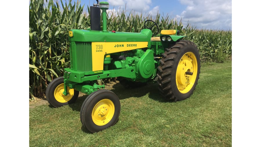 1959 john deere 730 at gone farmin iowa premier 2017 as f32 mecum