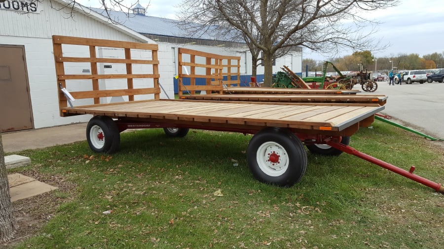 Custom Hay Wagon for Sale at Auction Mecum Auctions