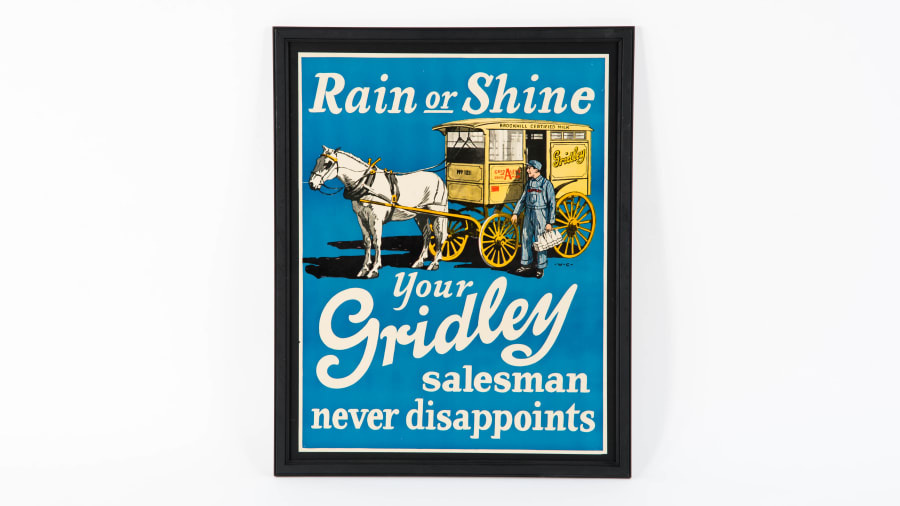 Gridley Lithograph In Frame 25x31 for Sale at Auction Mecum Auctions