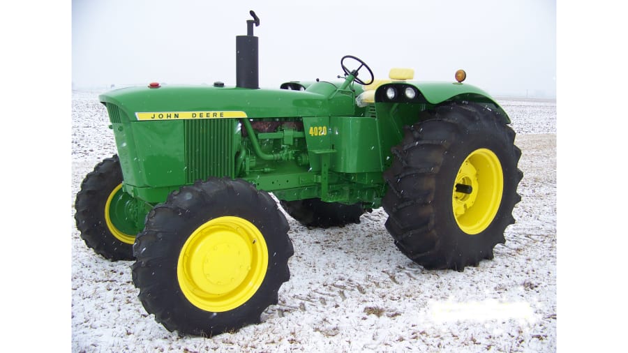 1970 John Deere 4020 Gas FWD Standard For Sale At Auction - Mecum