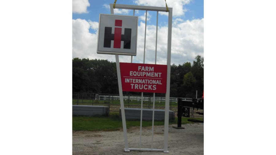 International Harvester Dealer Sign DSL 96x184 for Sale at Auction