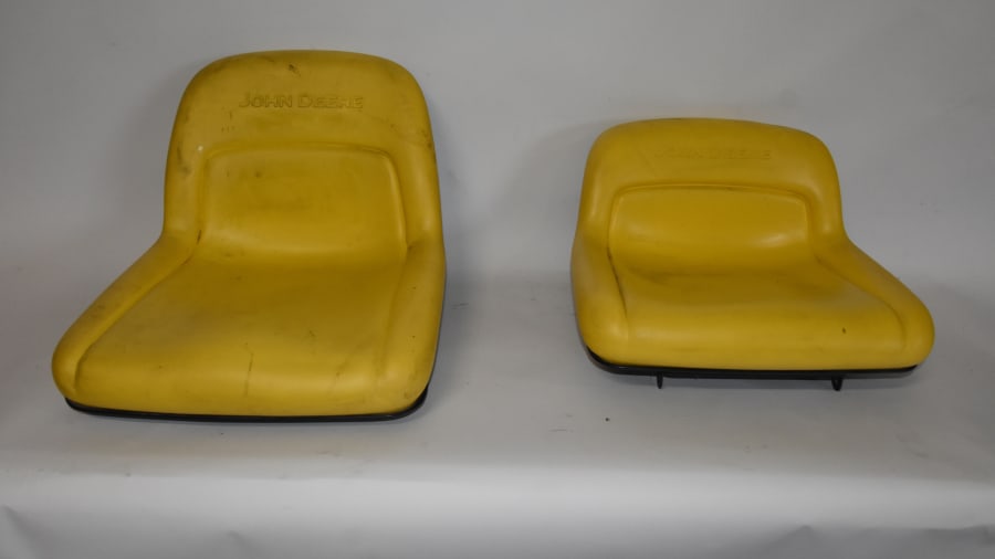 John Deere Tractor Seats Lot Of 2 at Gone Farmin' Iowa Premier 2018 as