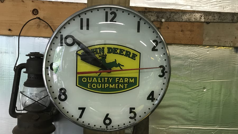 John Deere Clock for Sale at Auction Mecum Auctions
