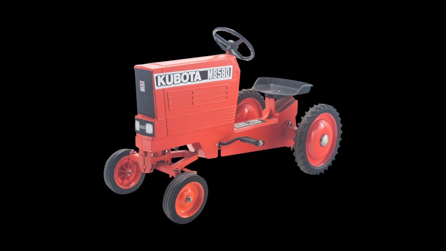 Kubota M8580 Pedal Tractor 37x19x25 for sale at Gone Farmin' Fall