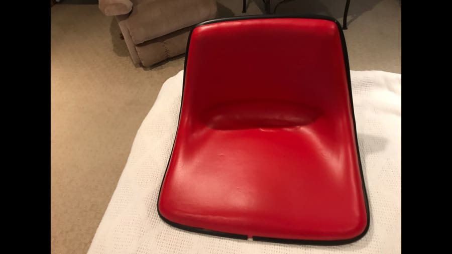 John Deere New Patio Tractor Seat Red for Sale at Auction Mecum Auctions