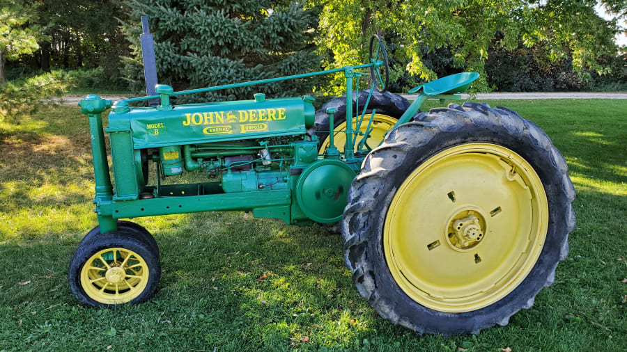 1935 John Deere B for sale at Gone Farmin' Fall Premier 2020 as F91 Mecum Auctions
