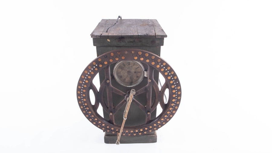 Antique Time Punch Clock for Sale at Auction Mecum Auctions