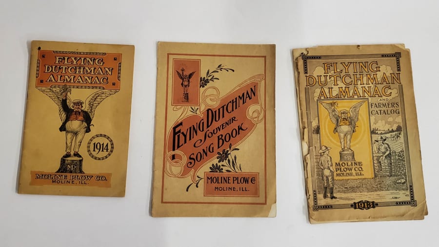 Moline Plows Manuals Lot Of 3 at Gone Farmin' Fall Premier 2020 as M185