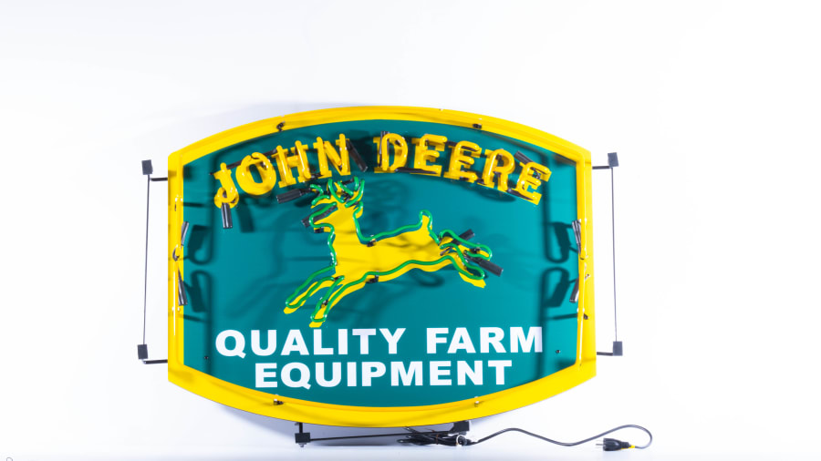 John Deere Quality Farm Equipment SSN 38x6x28 at Gone Farmin' Fall