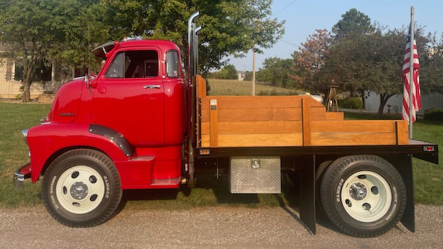 old-school wood truck