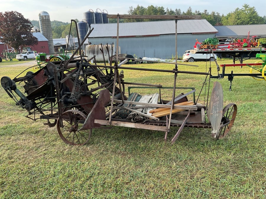 John Deere Antique Reaper Binder for Sale at Auction Mecum Auctions