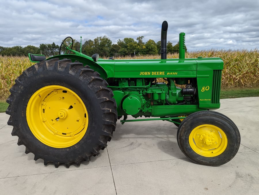 1955 John Deere 80 for Sale at Auction Mecum Auctions