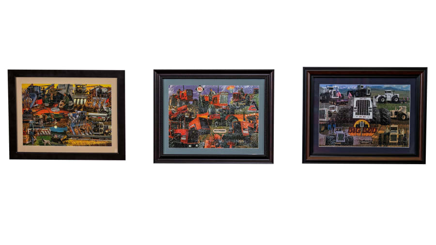 AllisChalmers and Big Bud Framed Puzzles for Sale at Auction Mecum