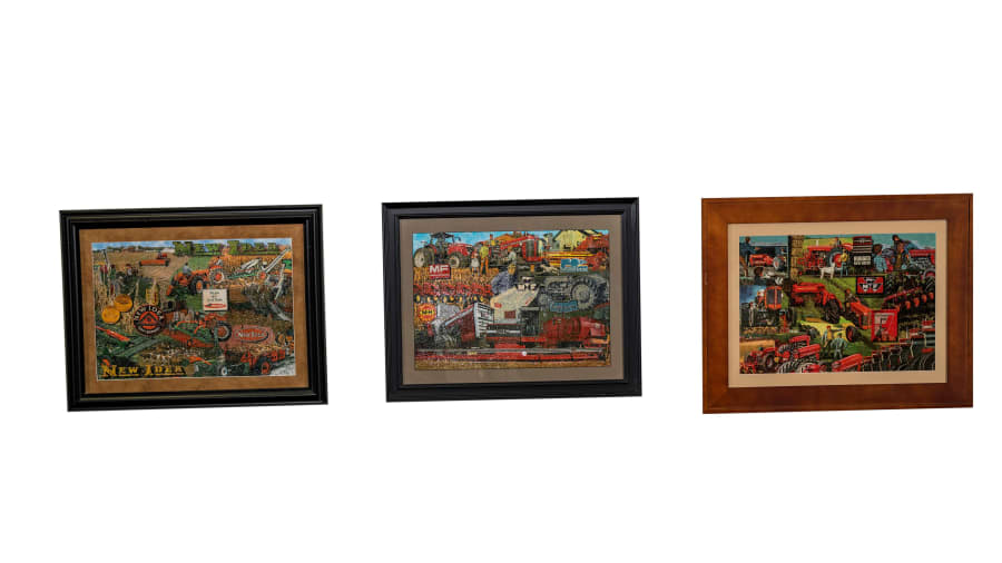 MasseyFerguson and New Idea Framed Puzzles for Sale at Auction Mecum