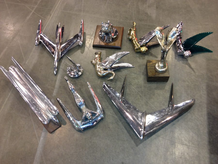 Lot Of 10 Hood Ornaments for Sale at Auction Mecum Auctions