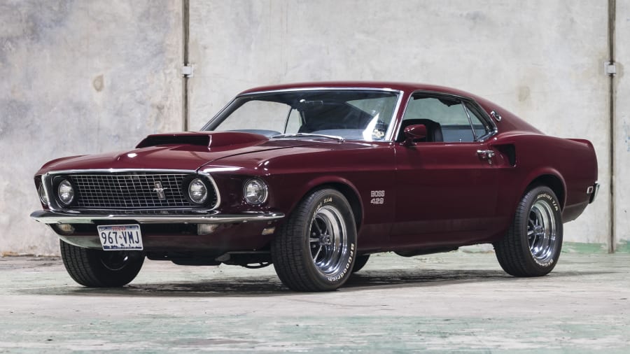 1969 Ford Mustang Boss 429 Fastback for Sale at Auction - Mecum Auctions