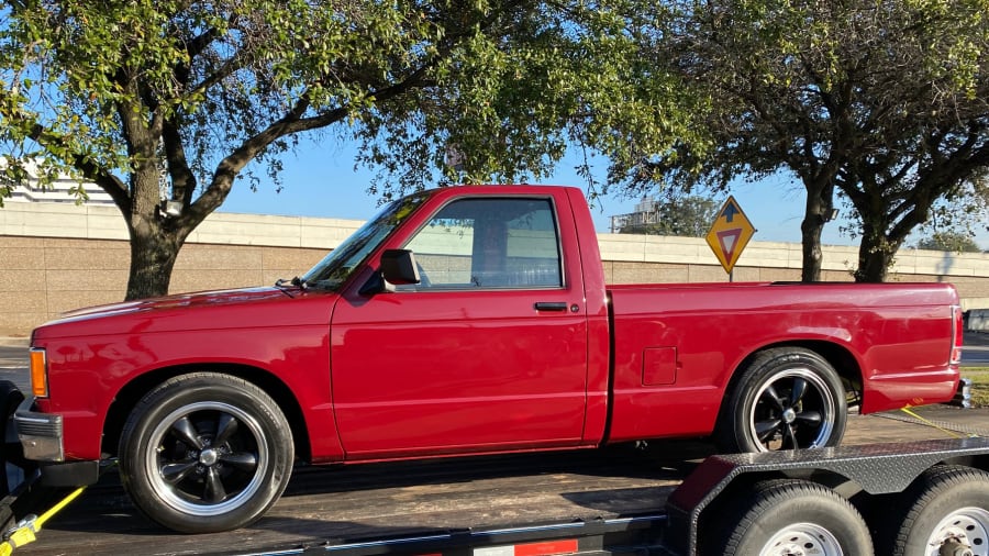 1991 Chevrolet S10 at Houston 2021 as T198 Mecum Auctions