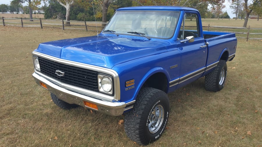 1972 Chevrolet K10 Pickup For Sale At Auction Mecum Auctions