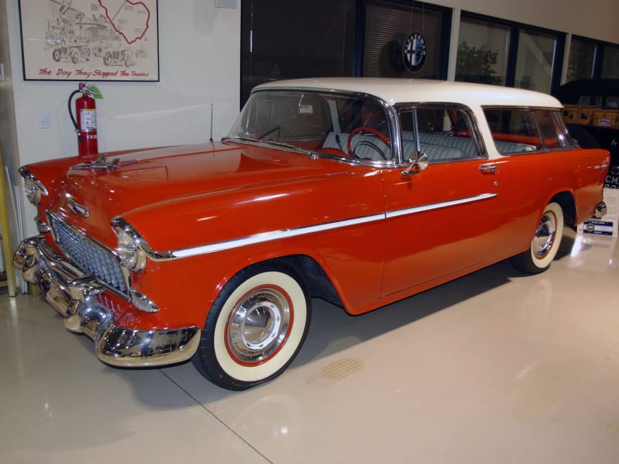 1955 Chevrolet Nomad Wagon at Kansas City Spring 2013 as F117 Mecum