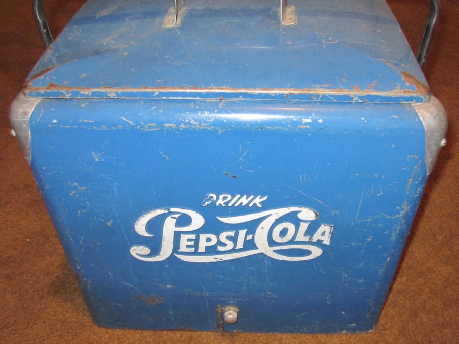 1950's Metal Pepsi Cooler for Sale at Auction Mecum Auctions