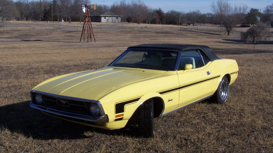 1972 Ford Mustang Convertible at Kansas City Spring 2015 as F138