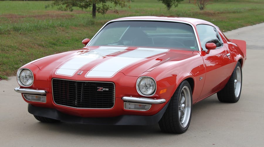 1972 Chevrolet Camaro Z28 Resto Mod For Sale At Auction Mecum Auctions