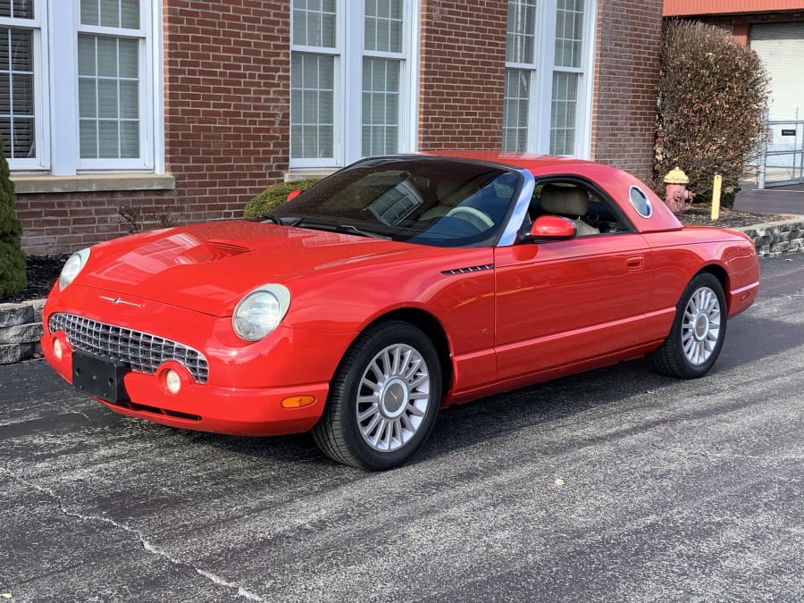 2004 Ford Thunderbird Convertible at Kansas City 2019 as T30.1 Mecum