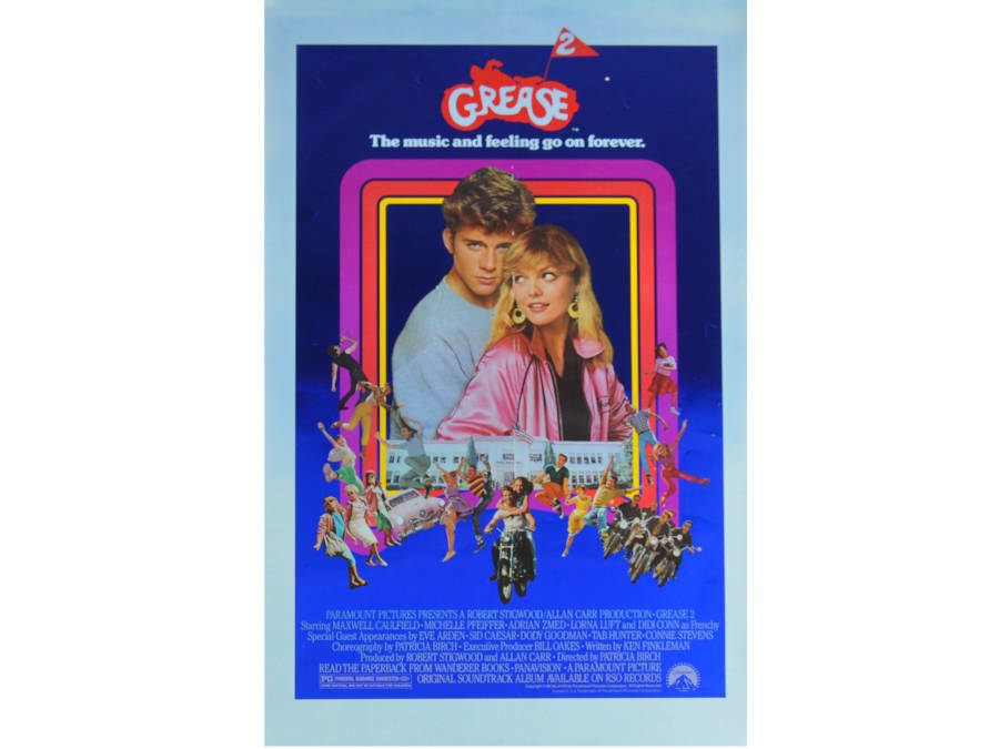 1982 Grease 2 Movie Poster for Sale at Auction Mecum Auctions