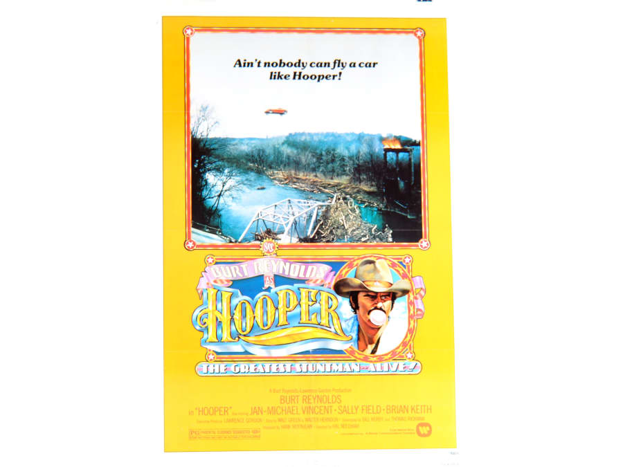 1978 Hooper Movie Poster for Sale at Auction Mecum Auctions
