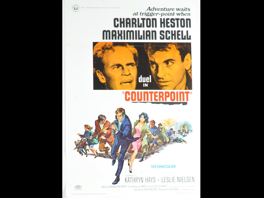 1968 Counterpoint Movie Poster at Santa Monica 2013 as K667 - Mecum ...