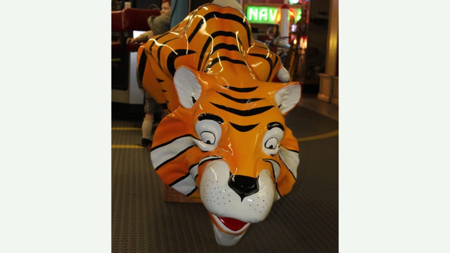 Exxon Tiger Statue Esso Figure Fiberglass for Sale at Auction Mecum