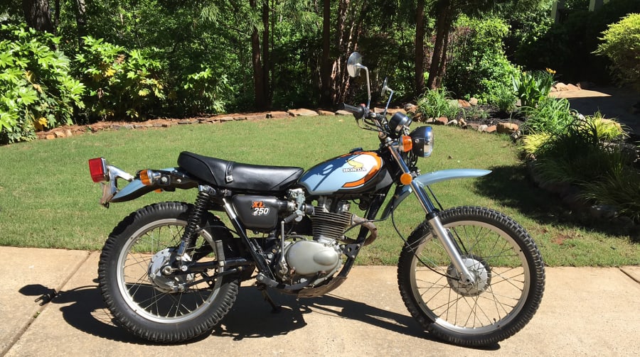 1974 Honda Xl250 For Sale At Auction Mecum Auctions 7738