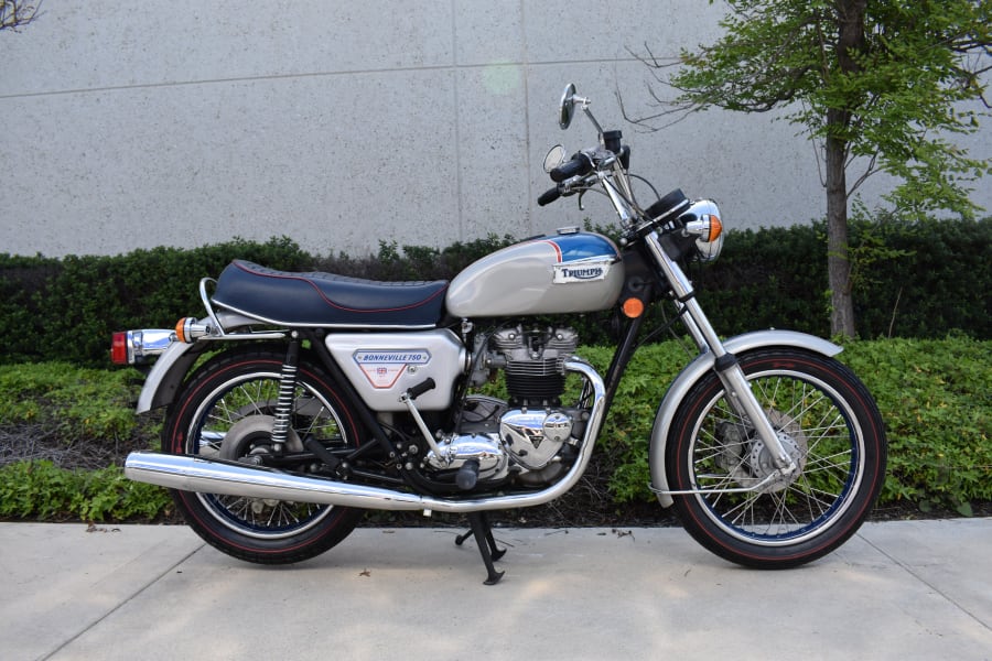 1977 Triumph Bonneville Silver Jubilee T140V for Sale at Auction - Mecum  Auctions