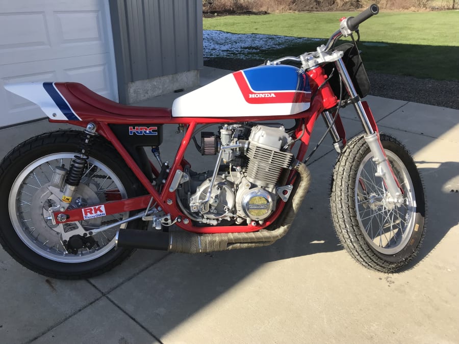 1976 honda cb750 cafe