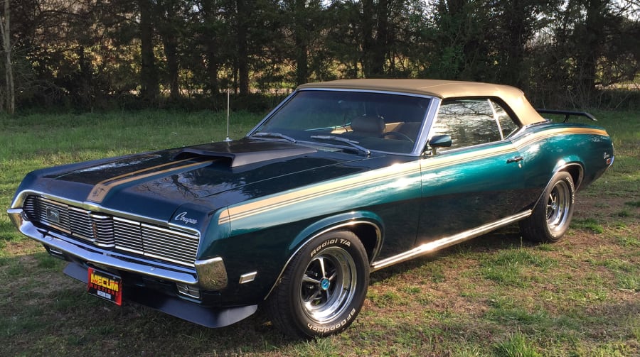 1969 Mercury Cougar Xr 7 Convertible For Sale At Auction Mecum Auctions