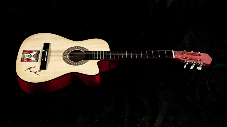 Signature Series Hollow Body Acoustic Guitar at Las Vegas 2019 as Z339