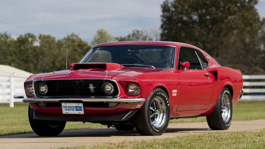 1969 Ford Mustang Boss 429 Fastback at Louisville 2019 as S120 - Mecum ...