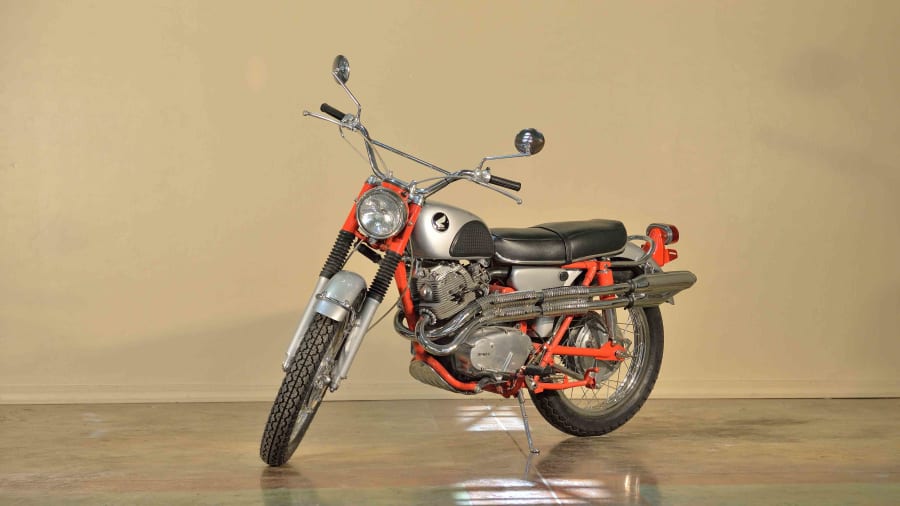 1967 Honda 305 Scrambler for sale at Las Vegas Motorcycles 2018 as T50
