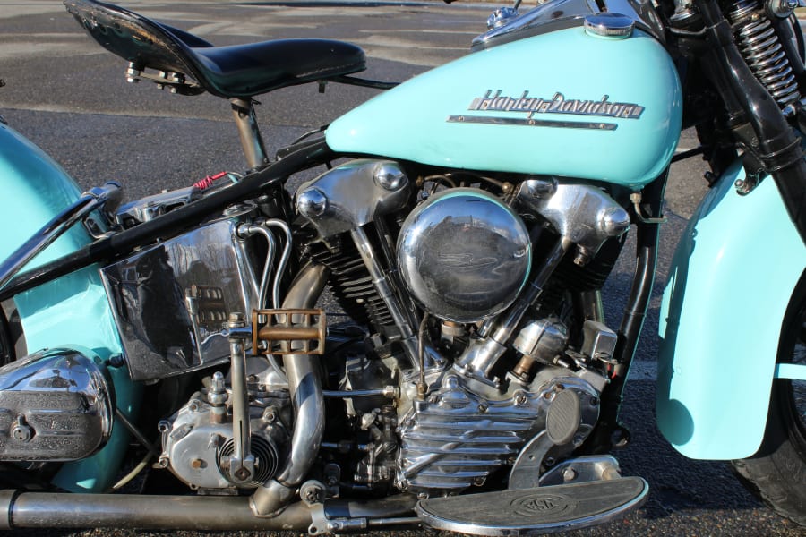 1946 harley 2024 davidson e knucklehead