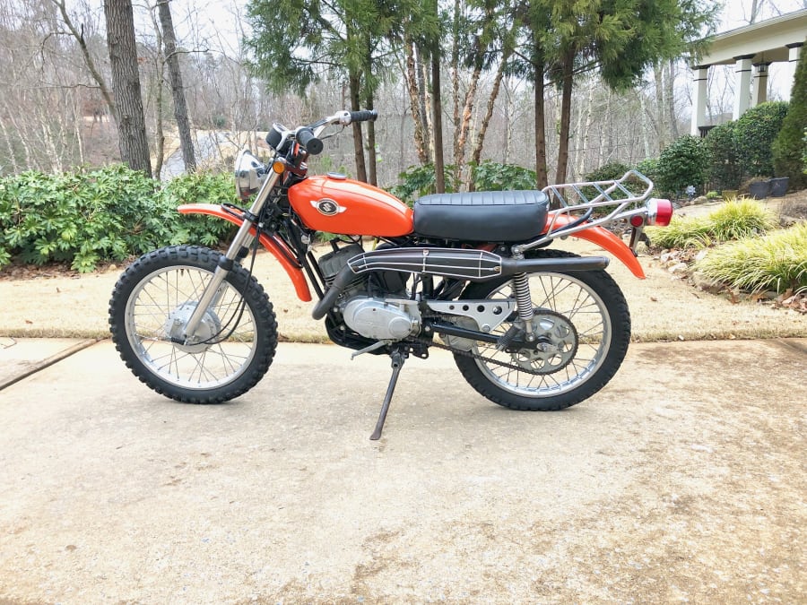 1970 Suzuki TC90 Enduro For Sale At Auction - Mecum Auctions
