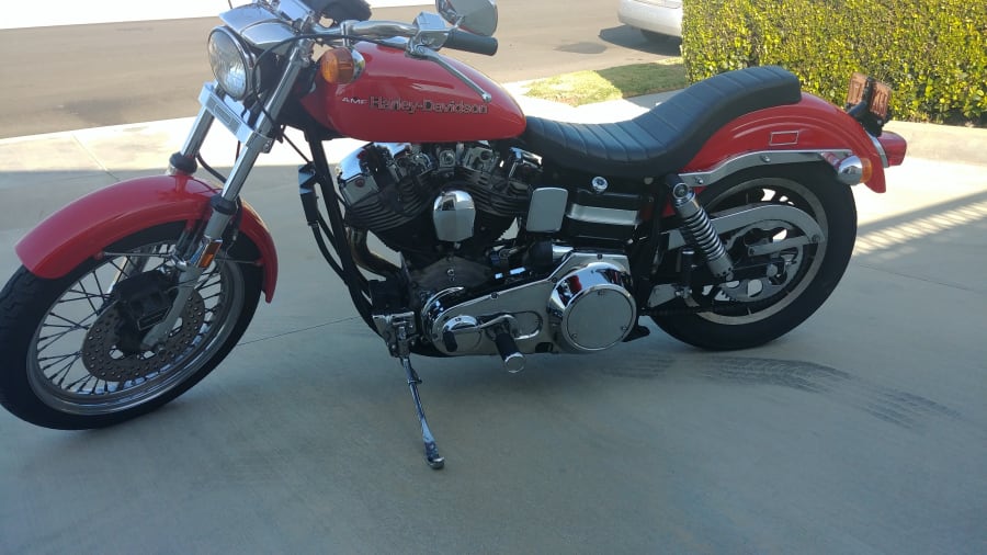 1977 harley on sale super glide