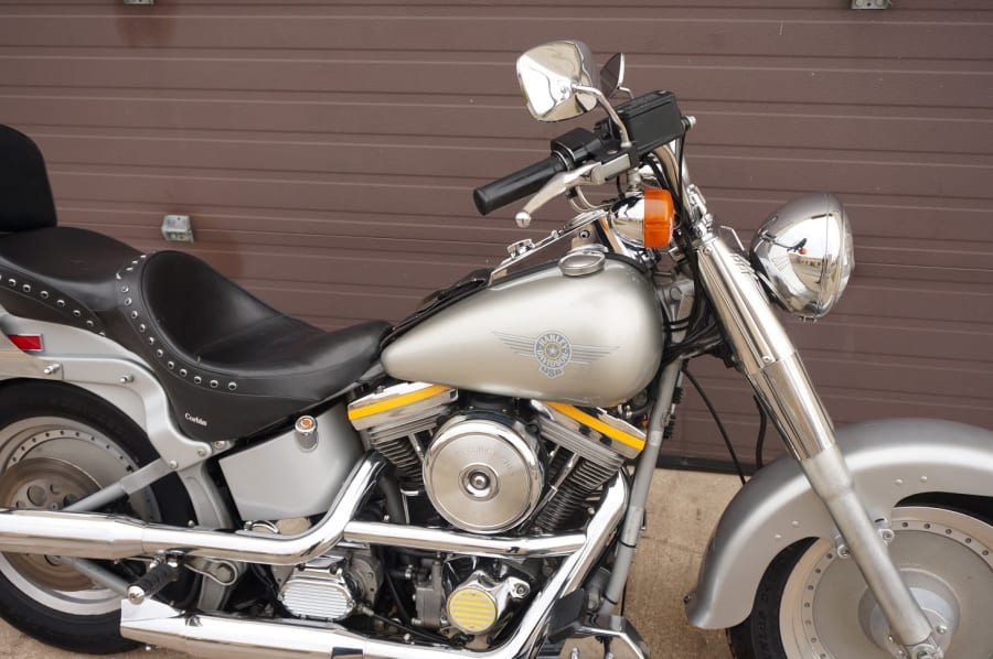 1990 Harley Davidson Fat Boy Grey Ghost FLSTF for Sale at Auction