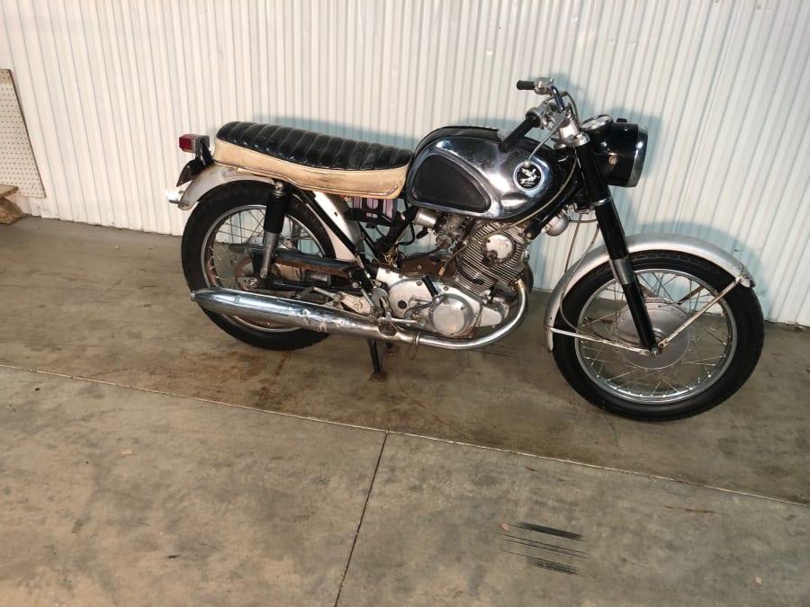 1966 super hawk motorcycle