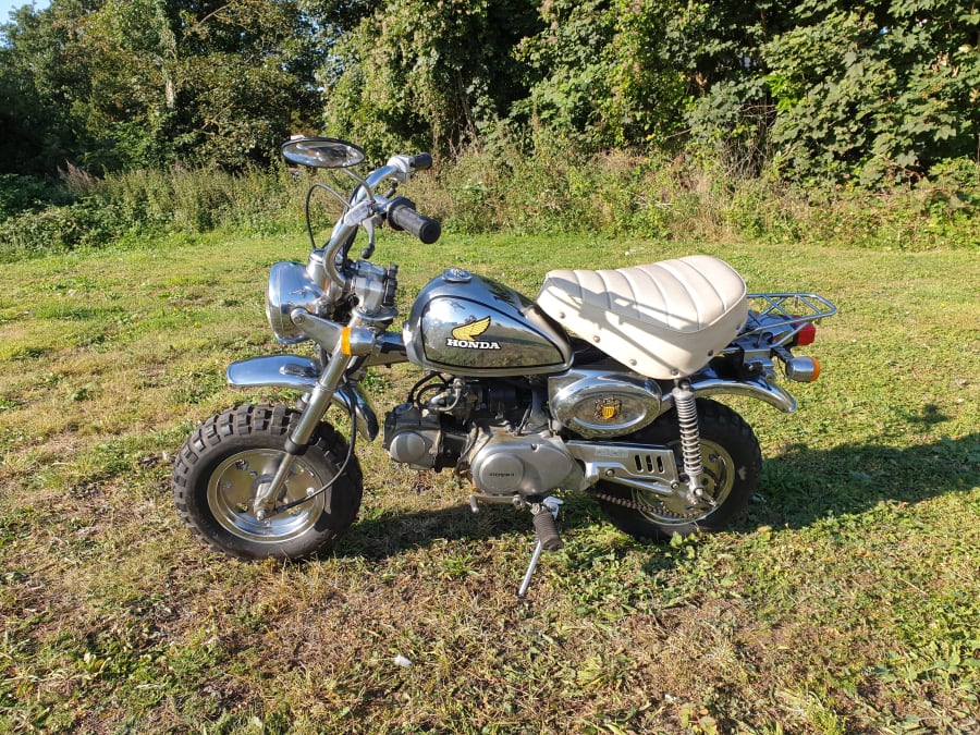 Honda monkey 2024 chrome edition