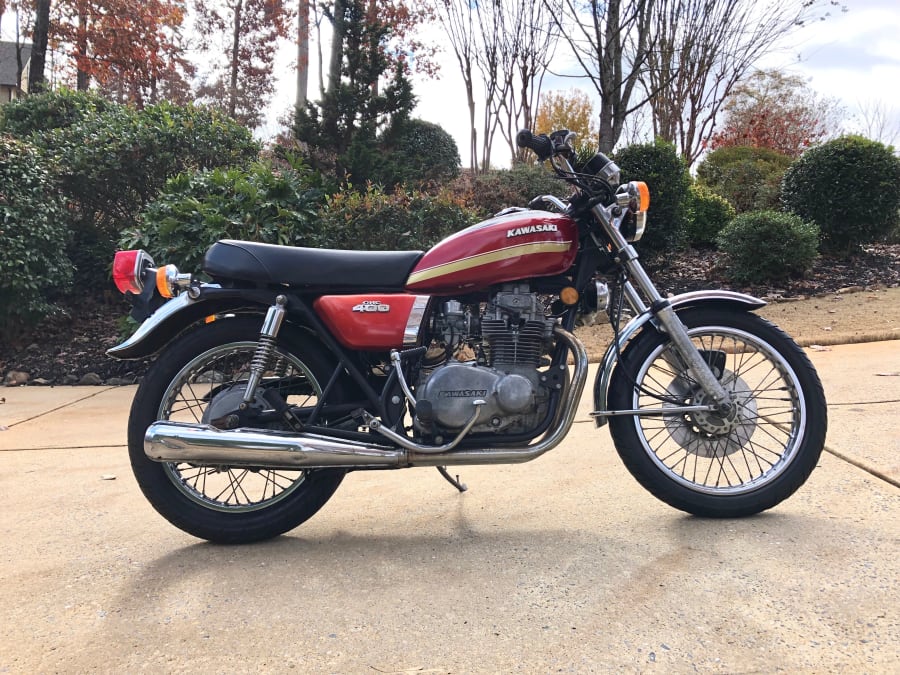 1975 Kawasaki KZ400 for Sale at Auction Mecum Auctions