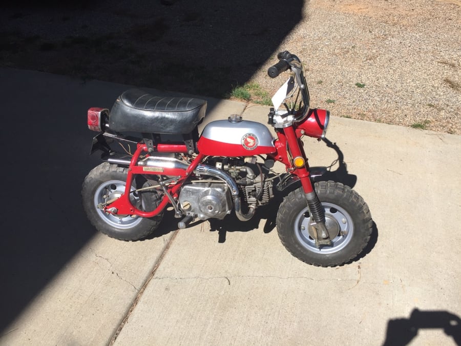 1969 Honda Z50 Mini Trail at Las Vegas Motorcycles 2020 as T318 Mecum