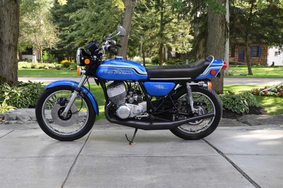 1972 Kawasaki H2 750 for Sale at Auction Mecum Auctions