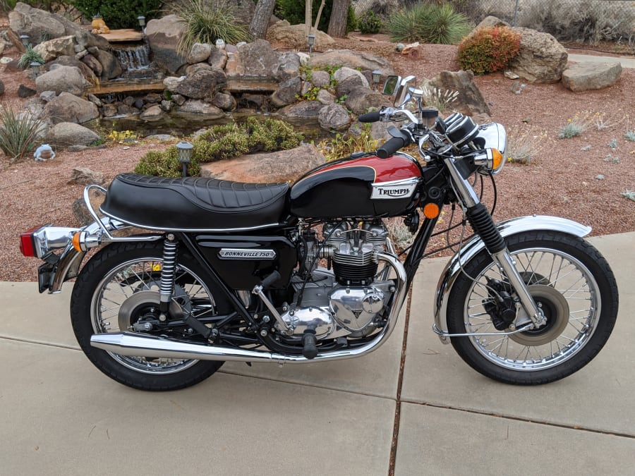 1978 Triumph Bonneville T140E for Sale at Auction Mecum Auctions