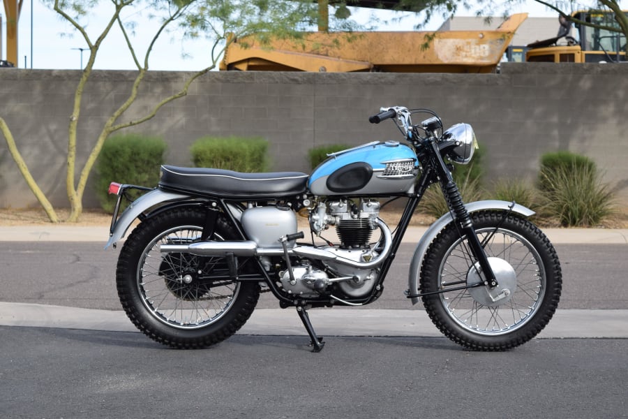1961 Triumph T120C Bonneville for Sale at Auction Mecum Auctions
